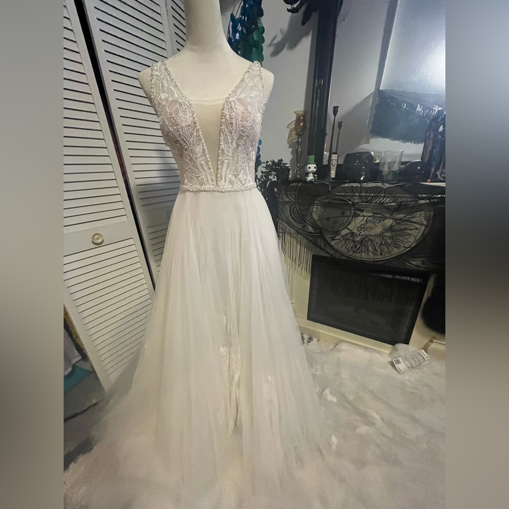 Wedding dress by Willowby Philomena - altered to size 6